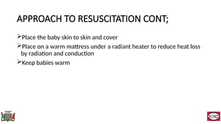 Neonatal Resuscitation describing the practices in Zambia | PPTX