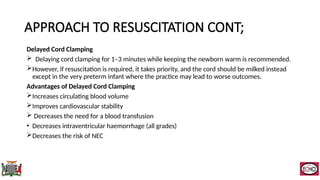 Neonatal Resuscitation describing the practices in Zambia | PPTX