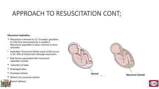 Neonatal Resuscitation describing the practices in Zambia | PPTX