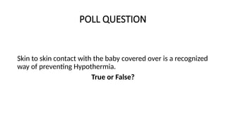 Neonatal Resuscitation describing the practices in Zambia | PPTX