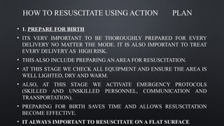 Comprehensive Guide to Neonatal Resuscitation and Early Newborn Care | PPTX