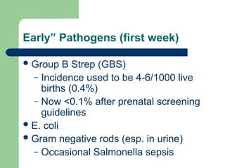 NEONATAL SEPSIS presented to midwives.ppt