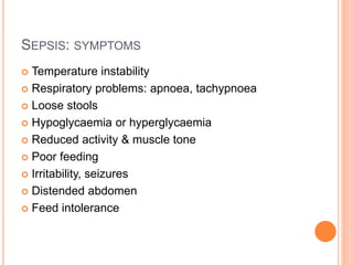 Neonatal Sepsis paediatrics Nursing .ppt