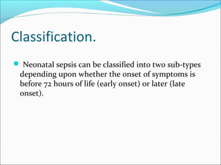 understanding neonatal sepsis