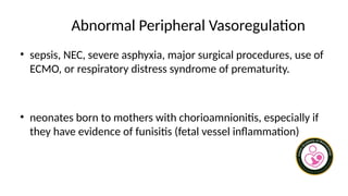 Neonatal shock and its management and advances | PPTX