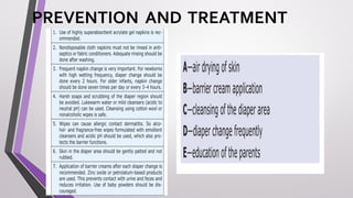 PREVENTION AND TREATMENT
 