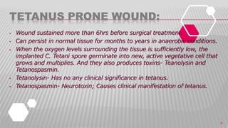 Neonatal tetanus | PPTX