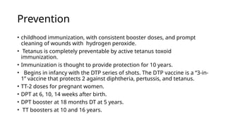 Tetanus Protection Neonatal tetanus among high risk newborn.pptx
