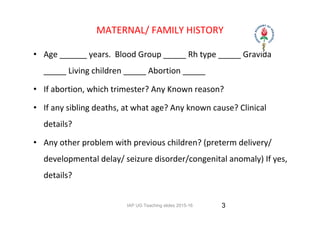 NEONATE CASE SHEET PROFORMA-1.pdf pediatrics | PDF