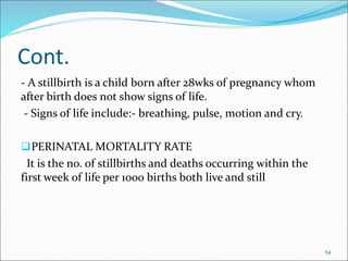 Stillbirth Sign NEONATOLOGY-PAEDS 2ND YEAR.ppt