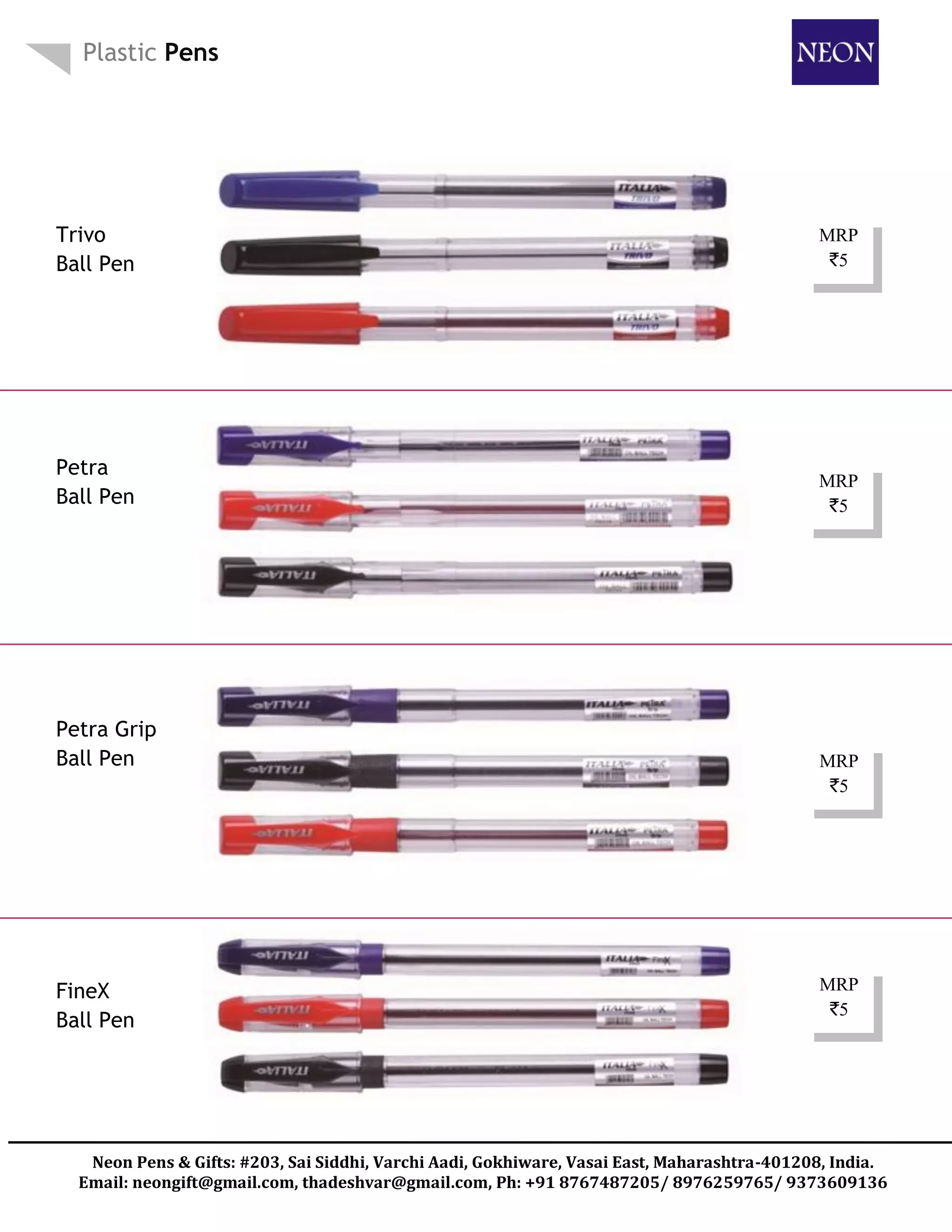 Italia Pens Catalog PDF