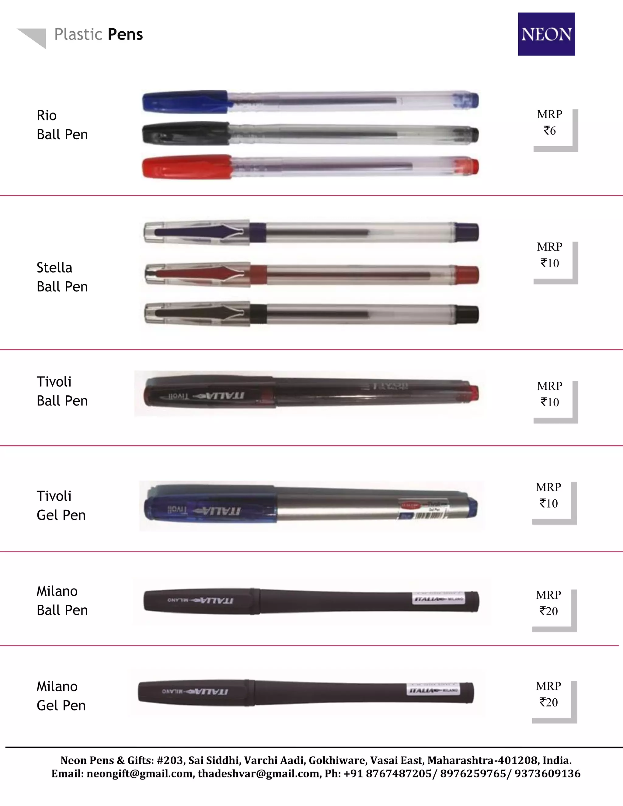 Italia Pens Catalog PDF