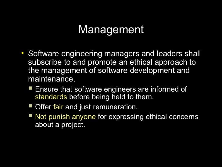 Professional Code of Ethics in Software Engineering