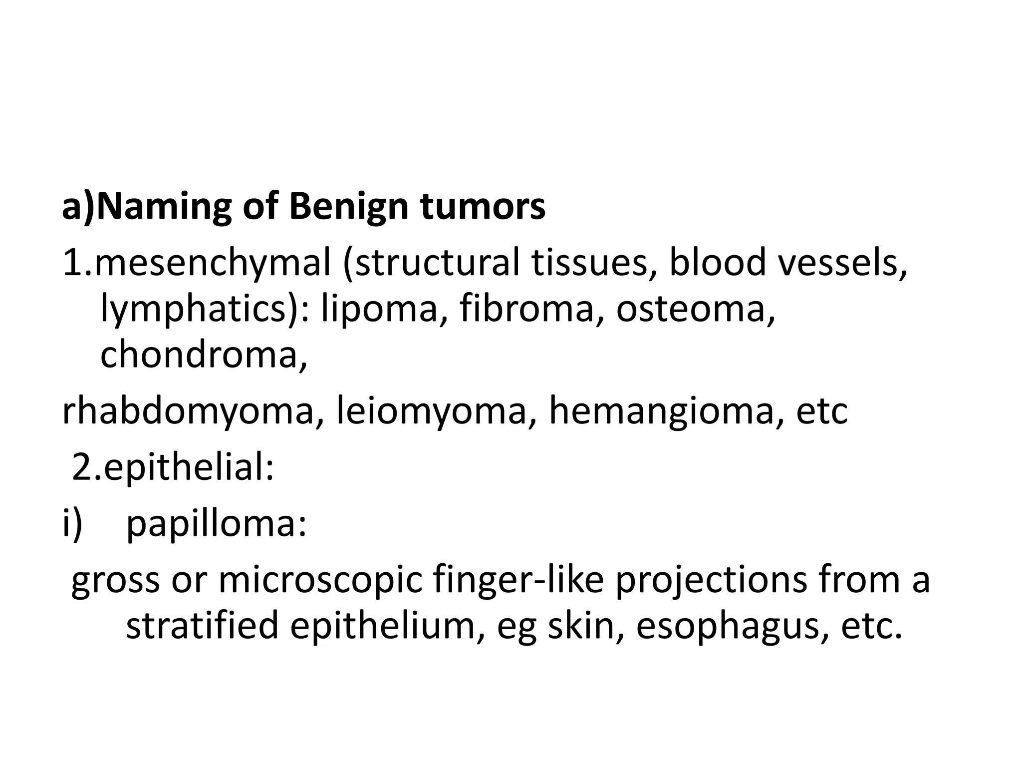 Neoplasia Presentation Complete Ppt Material Ppt