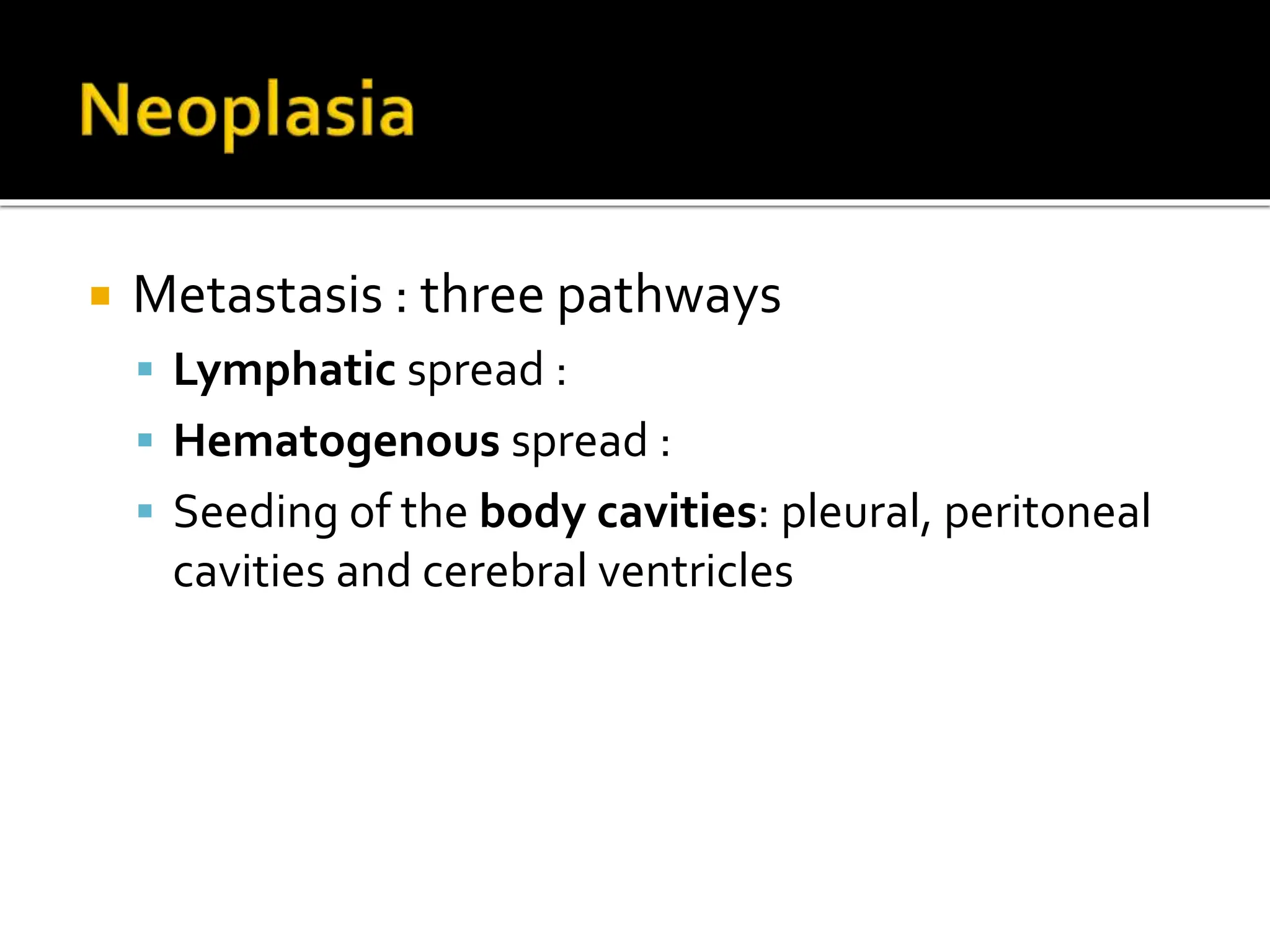 Neoplasia,Growth,definition,Differentiation, .ppt