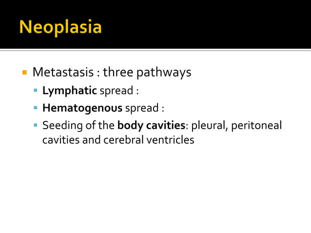 Neoplasia,Growth,definition,Differentiation, .ppt