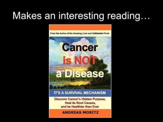 Makes an interesting reading…
 