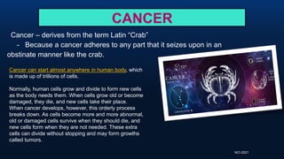 Neoplasm - basic of oncology | PDF