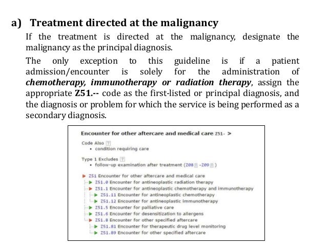 Neoplasm icd 10 guideline