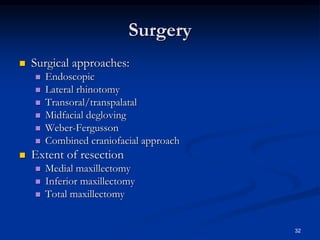 Total Rhinotomy Neoplasms of nose and para nasal sinuses.ppt
