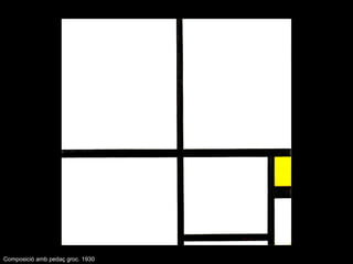 Composició amb pedaç groc. 1930
 