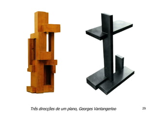 Três direcções de um plano, Georges Vantangerloo 