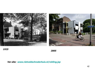 1925 2005 Ver site:  www.rietveldschroderhuis.nl/rshEng.jsp  
