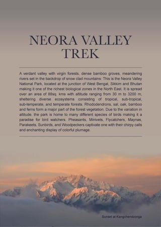 Neora Valley Brochure