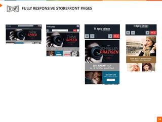 Confidential // Neoris 34
FULLY RESPONSIVE STOREFRONT PAGES
 