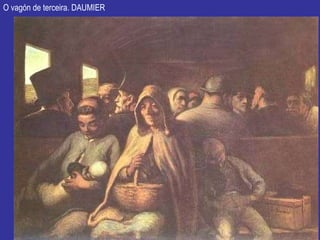 O vagón de terceira. DAUMIER 