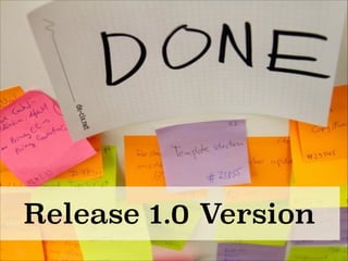 Release 1.0 Version
 