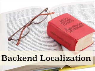 Backend Localization
 
