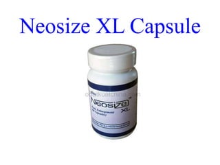 Neosize XL Capsule
 