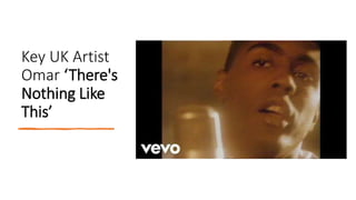 Key UK Artist
Omar ‘There's
Nothing Like
This’
 