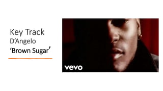 Key Track
D’Angelo
‘Brown Sugar’
 