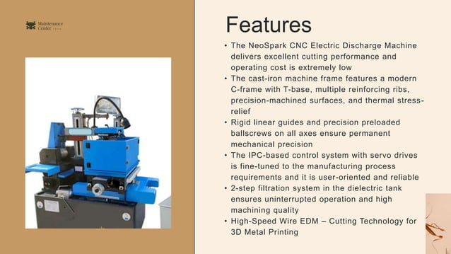 NeoSpark CNC Electric Discharge Machine for sale at $75,868 | PPT