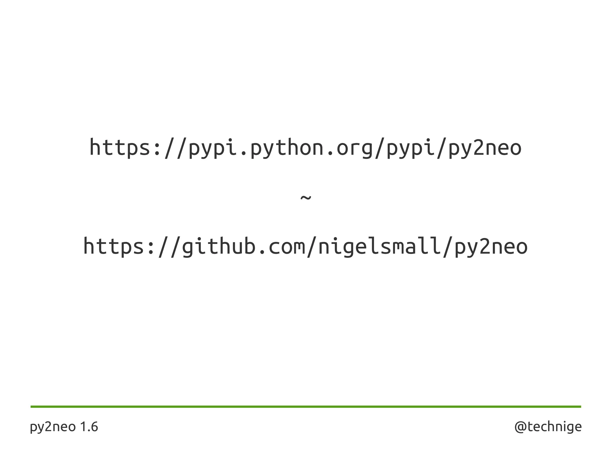https://pypi.python.org/pypi/py2neo
~
https://github.com/nigelsmall/py2neo
py2neo 1.6 @technige
 