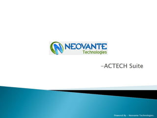 Neovante Technologies: An Enterprise Mobility Solution