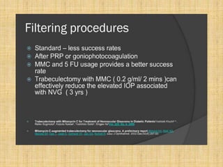 Neovascular glaucoma