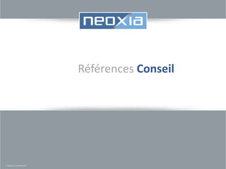 Références Conseil
Le 18/01/2012

 