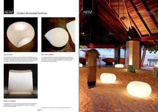 ‘Aura’ - UM Bar, Huvafen Fushi, Maldives
                              Cordless Illuminated Furniture                     ...