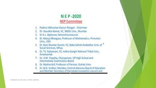 A WEBINAR ON NEP-2020 @ GPREC,KURNOOL
 