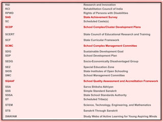 Scdp Learning NEP-Higher Education, Its vision, major problems faced in higher ...