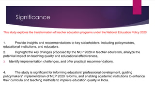 NEP 2020 and the Changing Landscape of Teacher.pptx