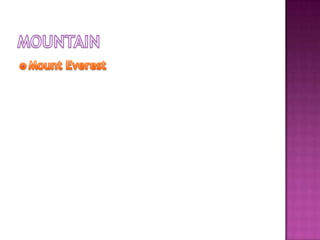 MountainMount Everest 