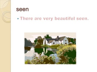 seenThere are very beautiful seen.