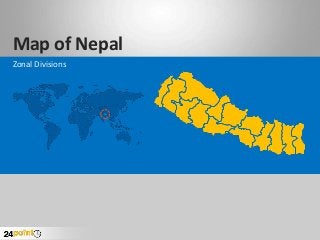 Map of Nepal
Zonal Divisions
 