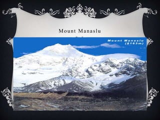 Mount Manaslu
 