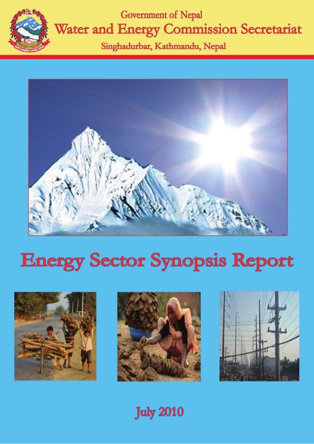 Nepal energy sector synopsis report 2010 wecs