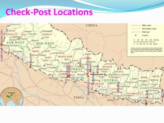 Check-Post Locations
 